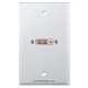 Placa Tapa DVI en ABS